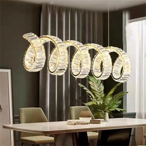 Led dining deals room chandeliers