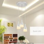 Dutti D0040 LED chandelier for Kitchen Island restaurant hanging line lamp three head single head lamps modern minimalist creative