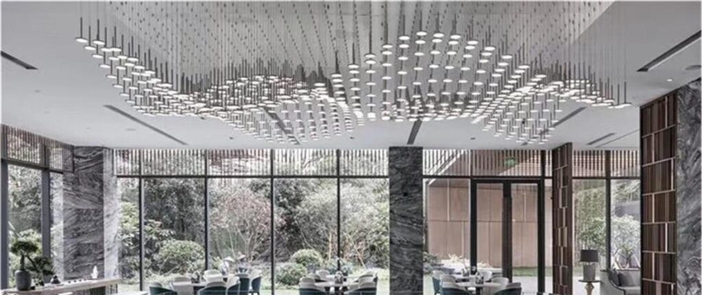 What is the Australian market for LED chandeliers in 2024?